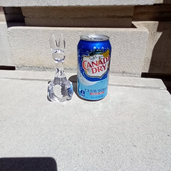 1950s Kosta Boda Crystal Figurine MCM Kangaroo Vicke Lindstrand - Picture 8 of 10